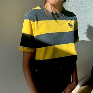 Abercrombie & Fitch striped tee.